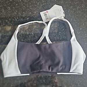 Brand new Buffbunny nubre onyx/white sports bra size M